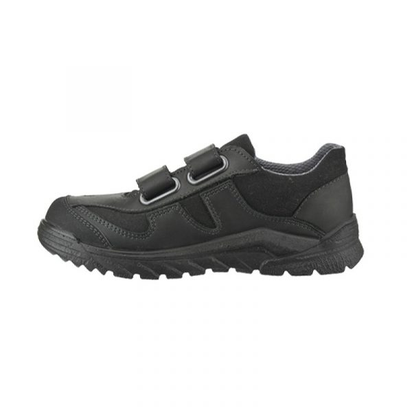 Ricosta - Niro 4700302/092  Black Leather Waterproof School Shoes - Image 3