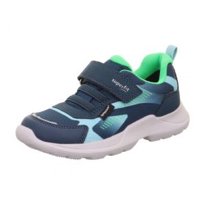 Superfit Rush 1-000209-8020 Waterproof Trainers In Blue And Green
