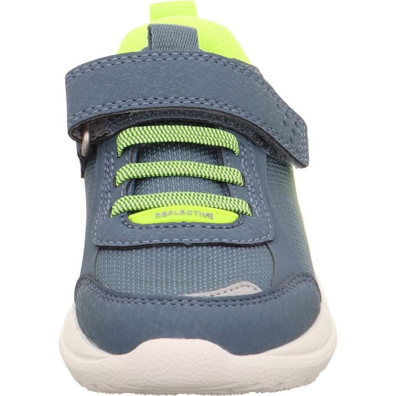 Superfit Rush 1-000211-8090 Velcro Trainers In Blue & Green - Image 4