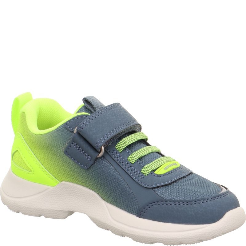 Superfit Rush 1-000211-8090 Velcro Trainers In Blue & Green - Image 3