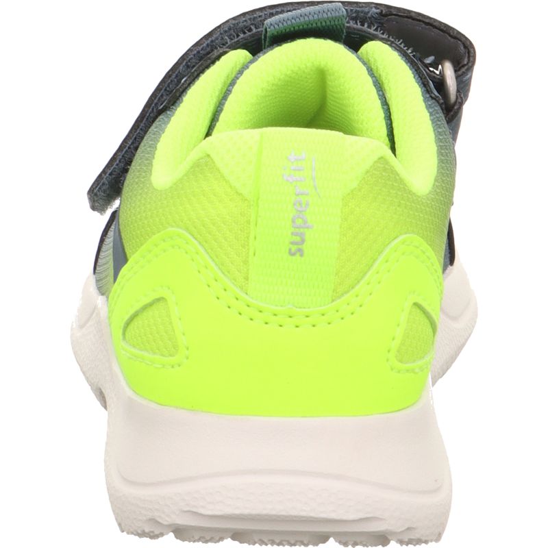 Superfit Rush 1-000211-8090 Velcro Trainers In Blue & Green - Image 5
