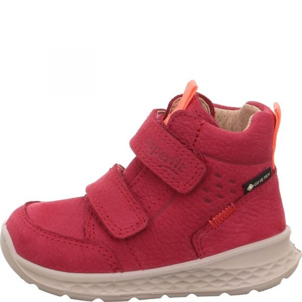 Superfit - Breeze 1-000367-5010 Nubuck Leather GORE-TEX Boots In Red/Orange - Image 2