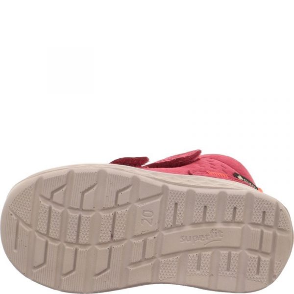 Superfit - Breeze 1-000367-5010 Nubuck Leather GORE-TEX Boots In Red/Orange - Image 6
