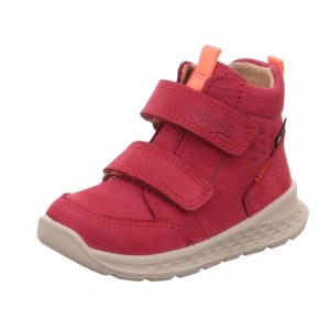 Superfit - Breeze 1-000367-5010 Nubuck Leather GORE-TEX Boots In Red/Orange