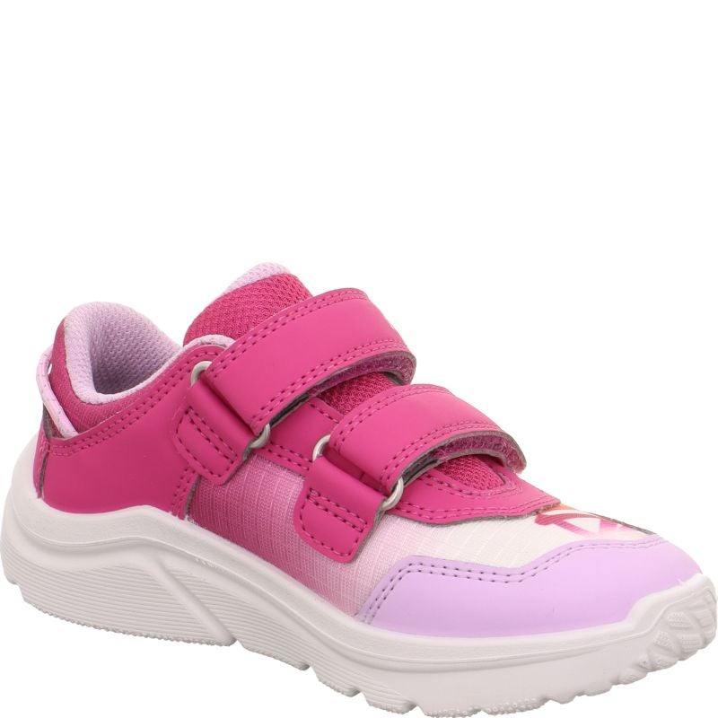 Superfit Kicks 1-006100-5500 Velcro Trainers In Pink & Purple - Image 3