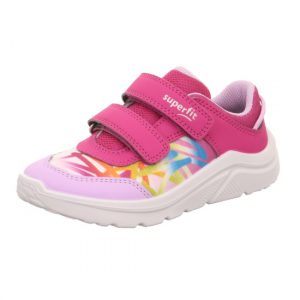 Superfit Kicks 1-006100-5500  Velcro Trainers In Pink & Purple
