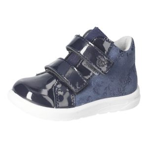 Ricosta - Laury 2006102/181  Navy Patent Leather Waterproof Boots