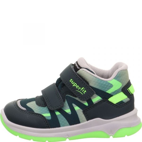 Superfit - Cooper 1-006412-7000 Waterproof High Sneaker In Green - Image 2