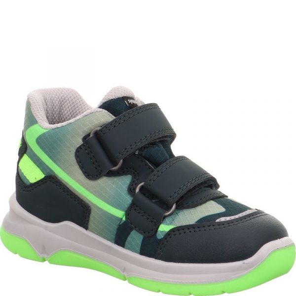 Superfit - Cooper 1-006412-7000 Waterproof High Sneaker In Green - Image 3
