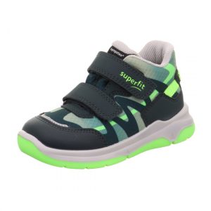 Superfit - Cooper 1-006412-7000 Waterproof High Sneaker In Green