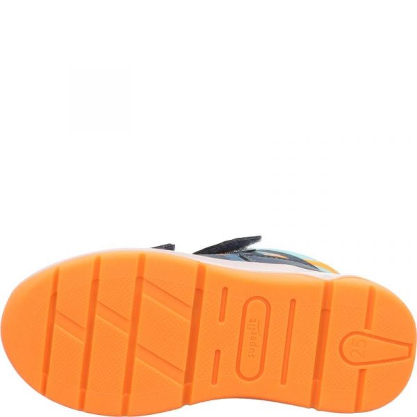 Superfit - Cooper 1-006412-8000 Waterproof High Sneaker In Blue/Orange - Image 6