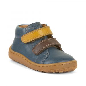Froddo - First Step G2130360-3 "BAREFOOT" Leather Boots In Dark Denim