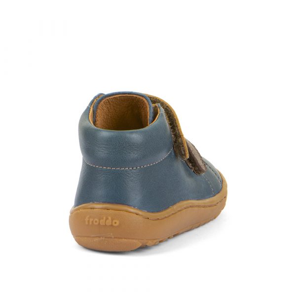 Froddo - First Step G2130360-3 "BAREFOOT" Leather Boots In Dark Denim - Image 5