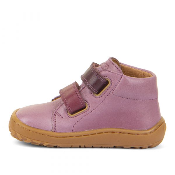 Froddo - First Step G2130360-9  "BAREFOOT" Leather Boots In Pink - Image 3