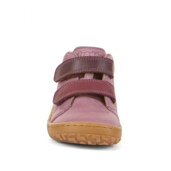 Froddo - First Step G2130360-9  "BAREFOOT" Leather Boots In Pink - Image 4