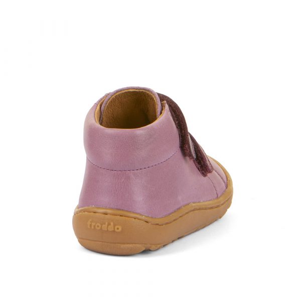 Froddo - First Step G2130360-9  "BAREFOOT" Leather Boots In Pink - Image 5