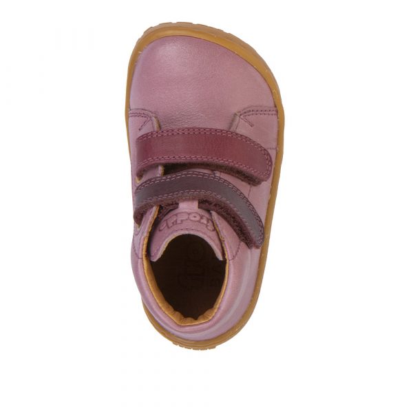 Froddo - First Step G2130360-9  "BAREFOOT" Leather Boots In Pink - Image 6