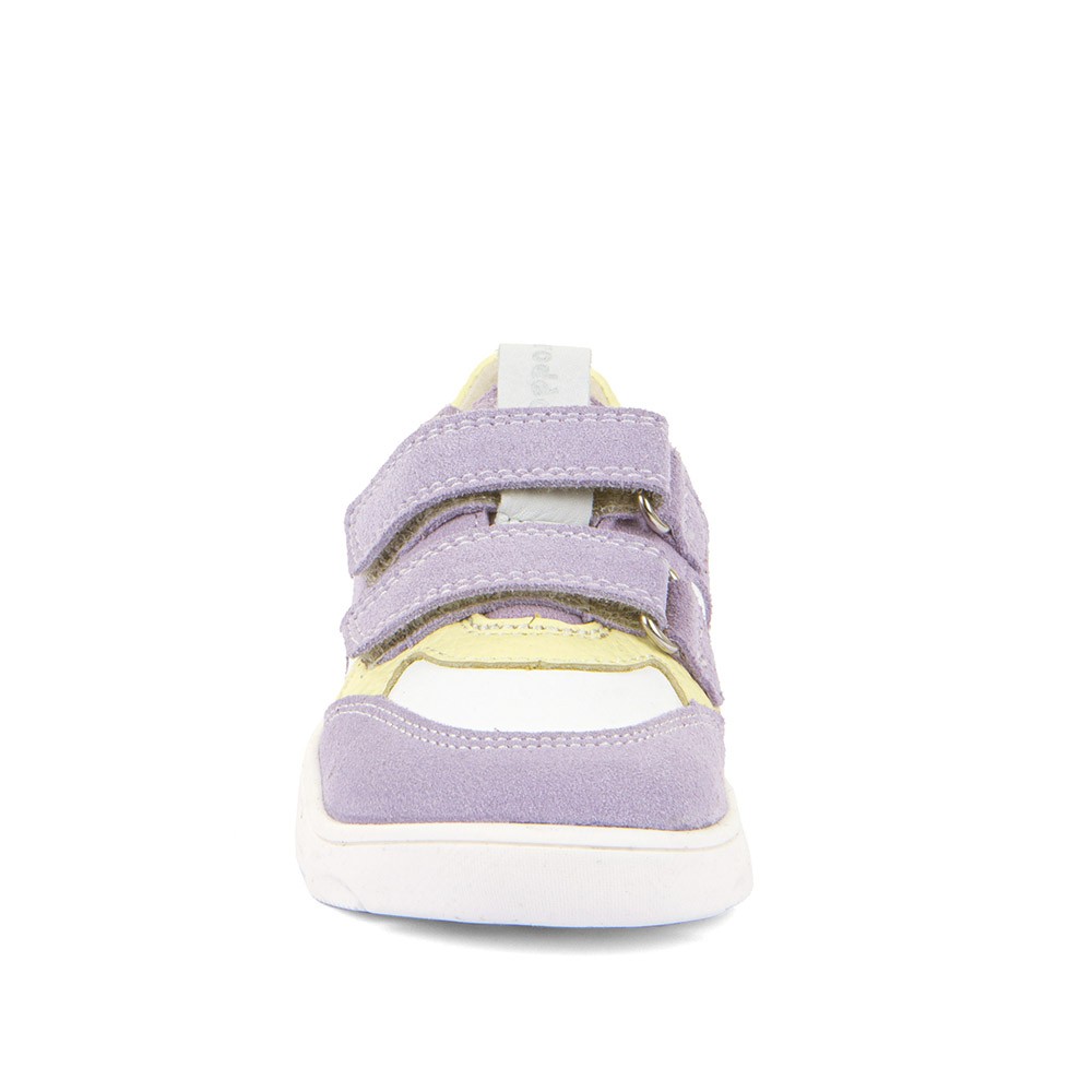 Froddo Zeru Spring G3130264-20 "Barefoot" Velcro Trainers In White/Yellow - Image 4