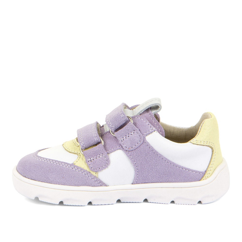 Froddo Zeru Spring G3130264-20 "Barefoot" Velcro Trainers In White/Yellow - Image 3