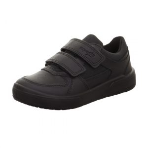 Superfit Maverick 1-100111-0000 Black Leather School Shoes