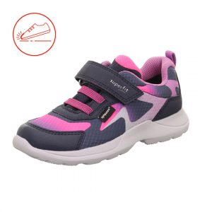 Superfit Rush 1-000209-8010 Waterproof Trainers In Blue/Pink