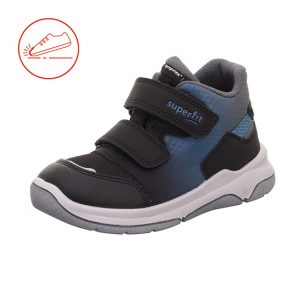 Superfit Cooper 1-006412-0000 Black/Blue Waterproof High Sneaker